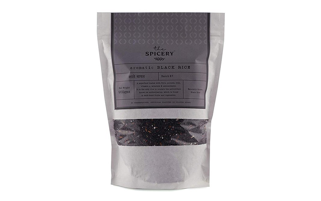 The Spicery Aromatic Black Rice    Pack  900 grams
